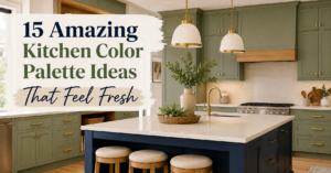 15 Amazing Kitchen Color Palette Ideas That Feel Fresh
