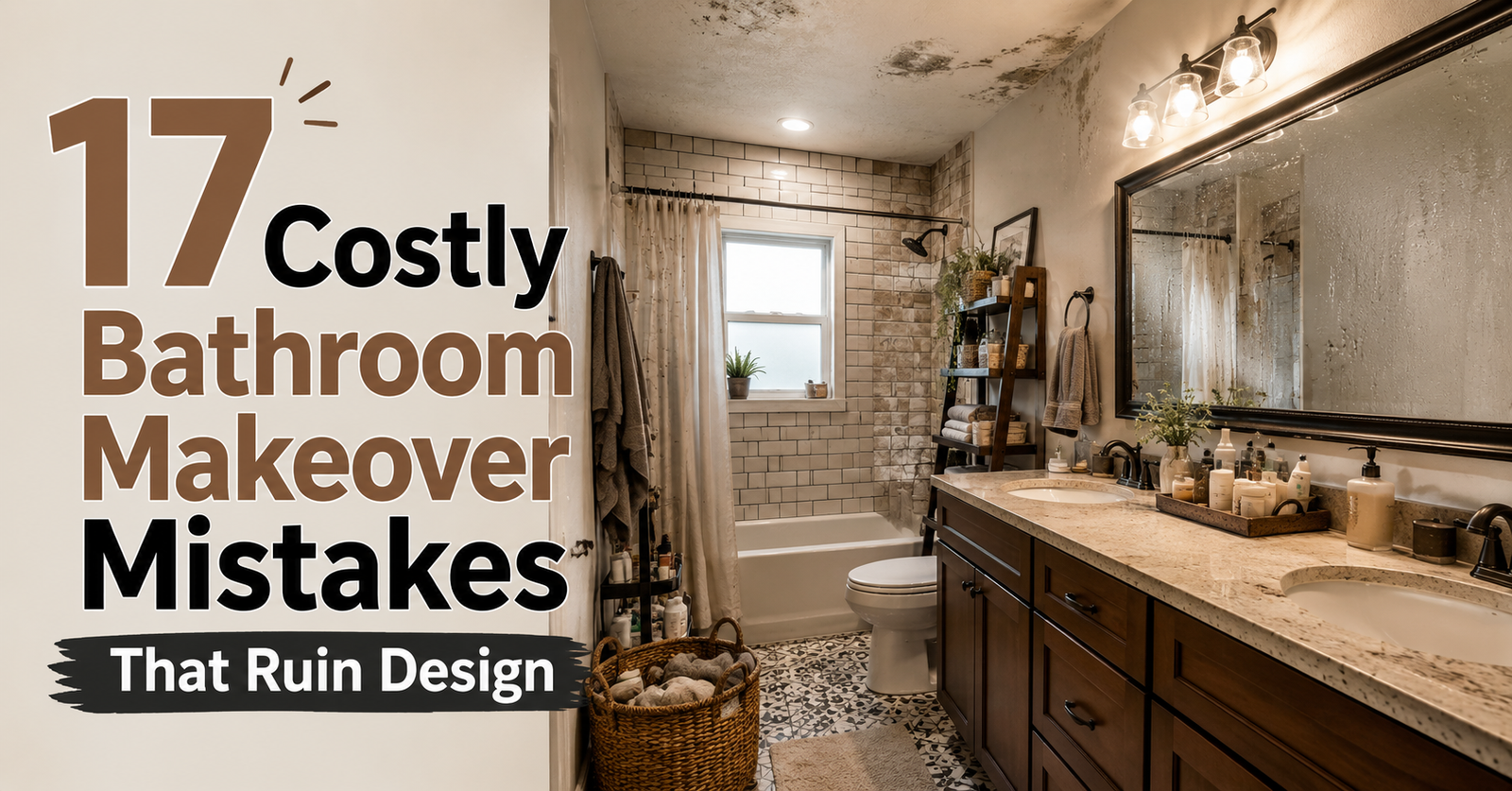 Bathroom Makeover Mistakes That Ruin Design