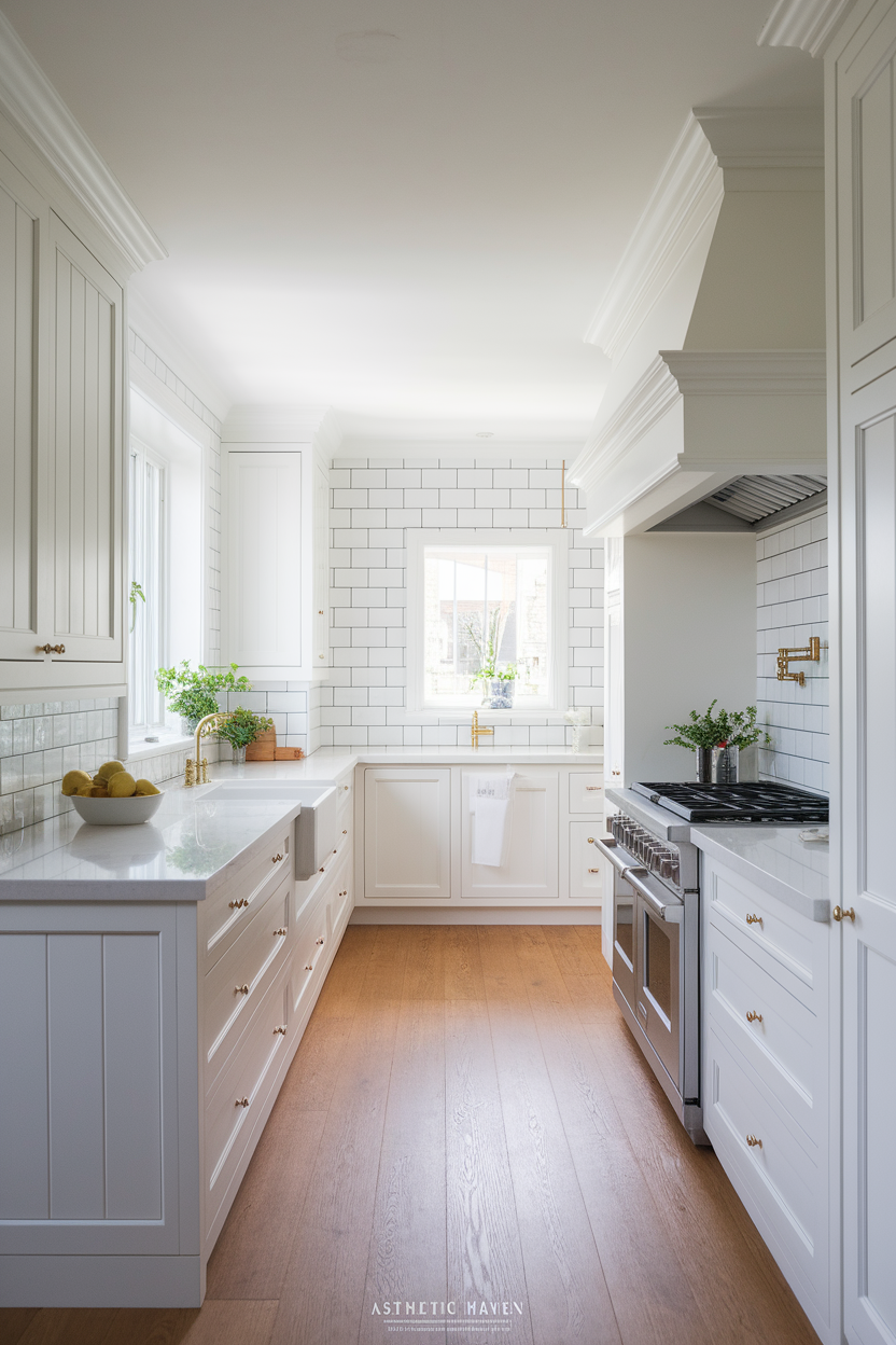 All-White Kitchens Without Warmth