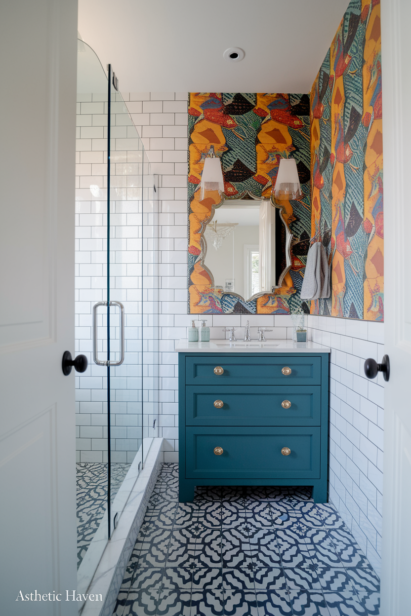 Mixing Too Many Colors, Tiles, and Finishes