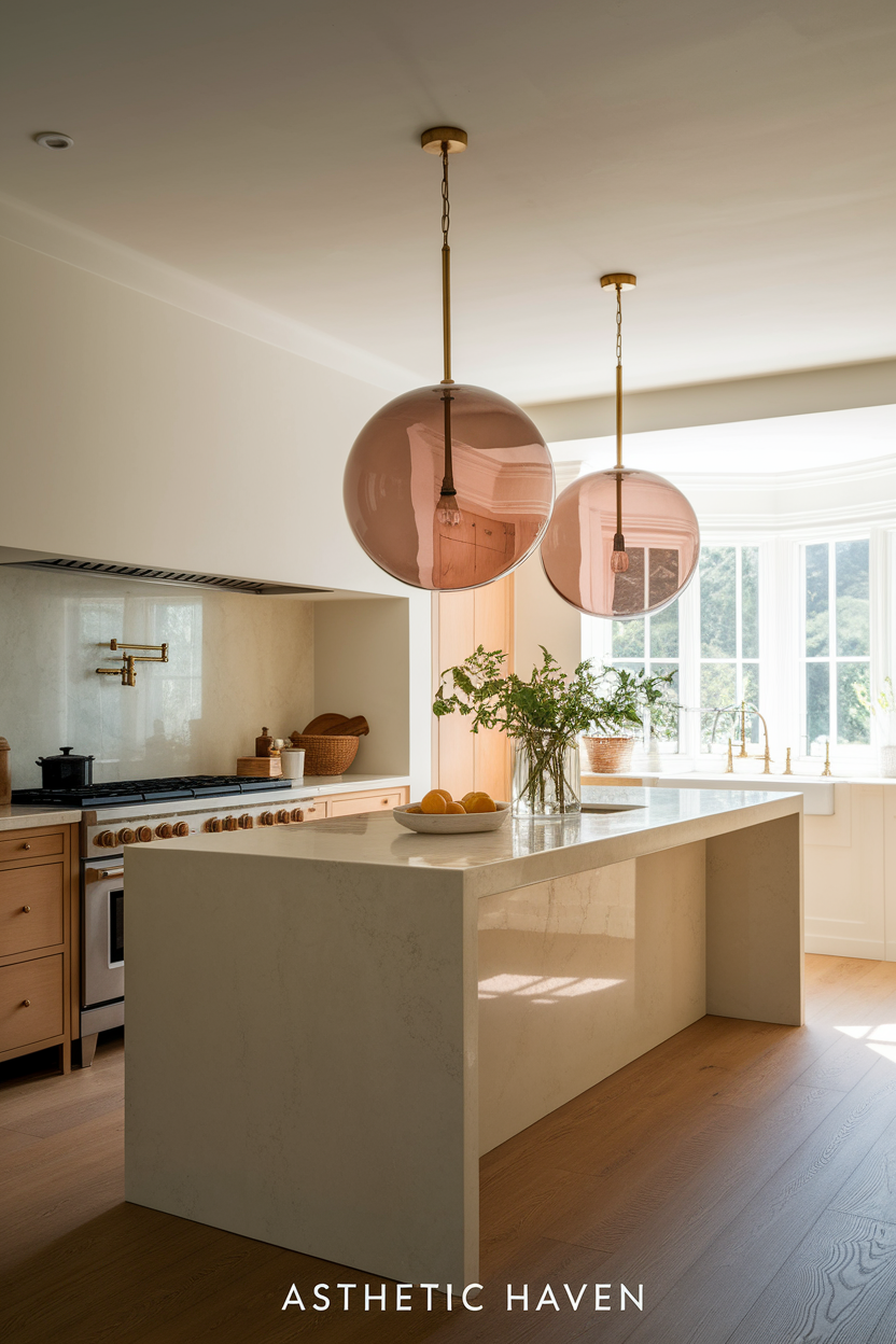 Highlight the Island With Statement Lighting