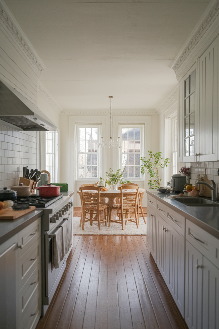 Fully Open Kitchens with No Defined Zones