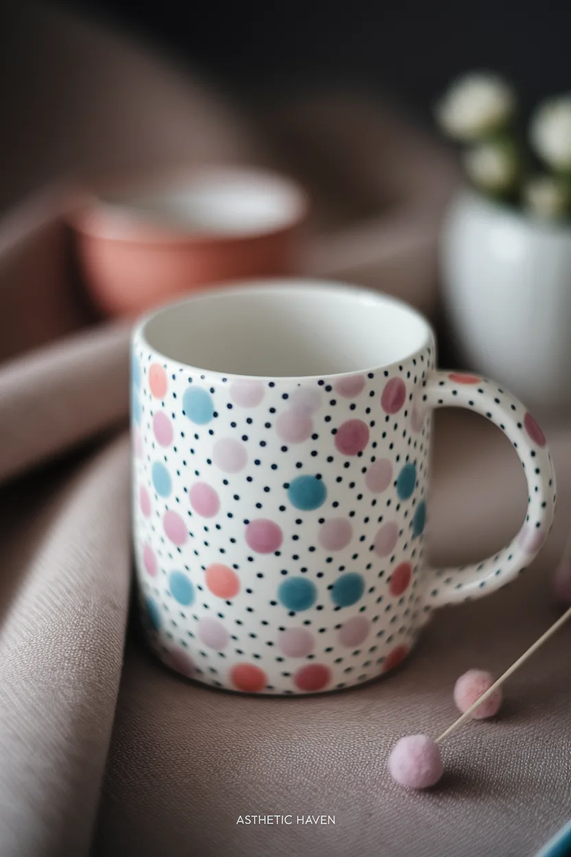 2. Pastel Polka Dot Dreams