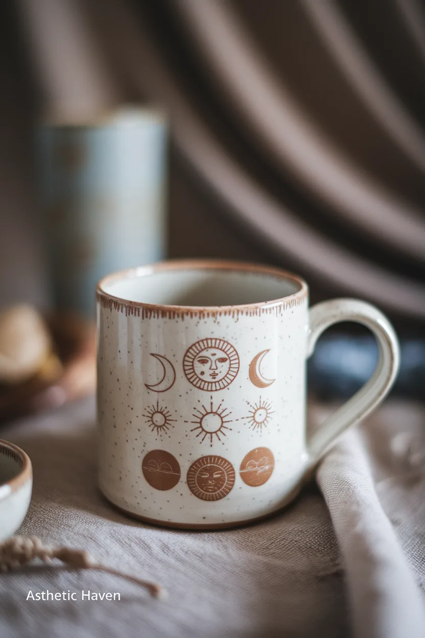 4. Boho Sun and Moon Phases