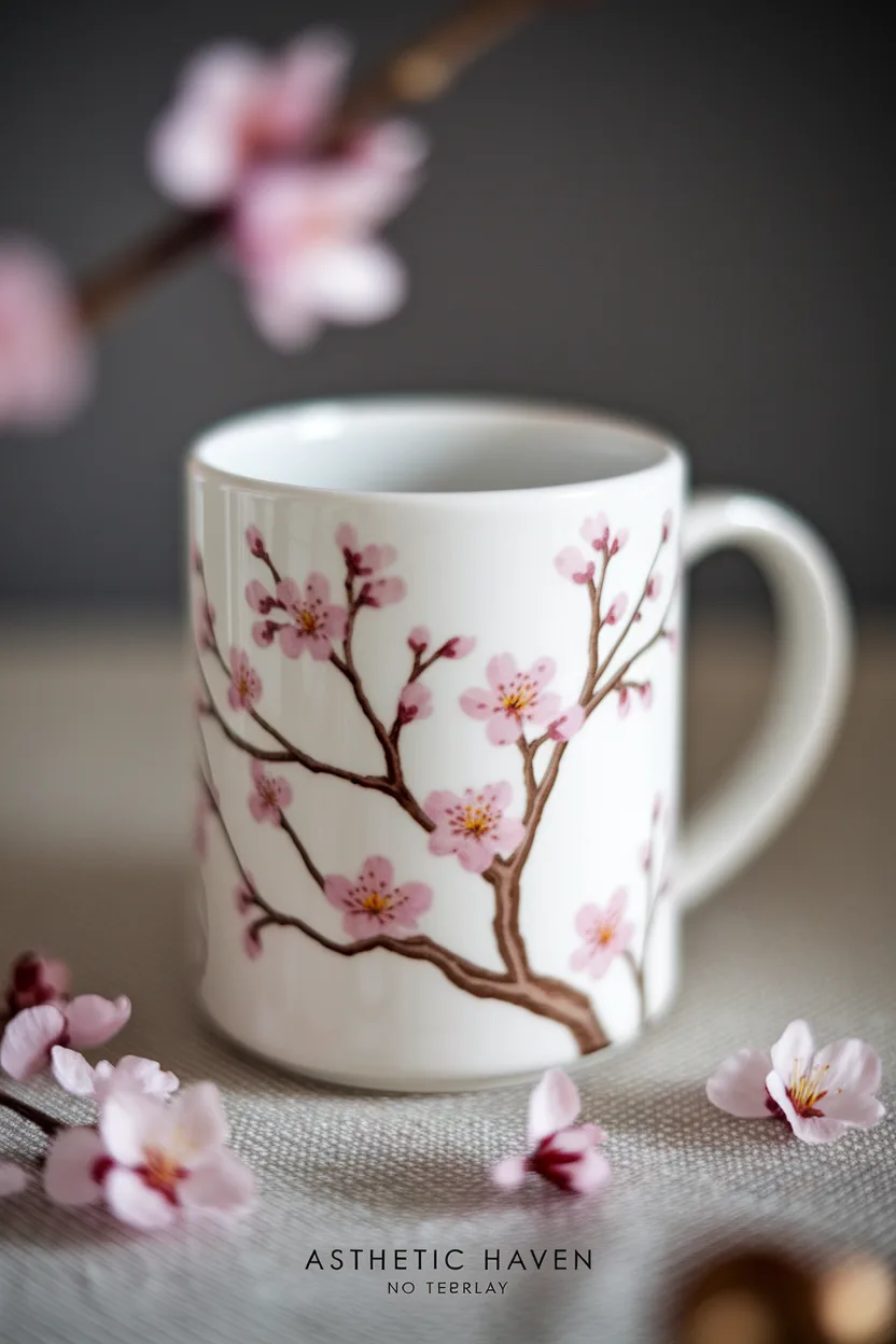 9. Delicate Cherry Blossom Branches
