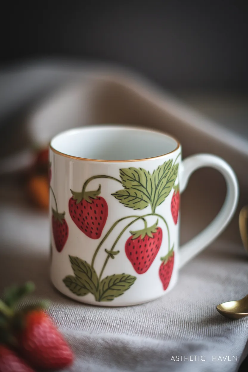 17. Vintage Strawberry Vines