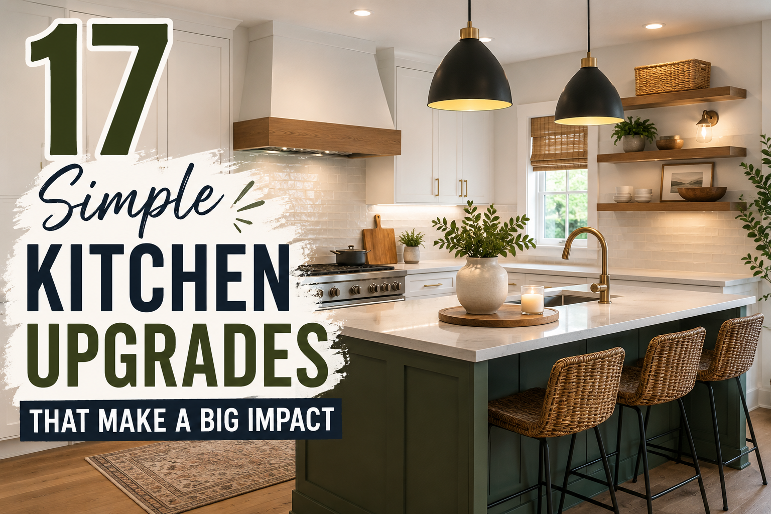 17 Stunning Kitchen Upgrades You Can Do in a Weekend 1 17 Stunning Kitchen Upgrades You Can Do in a Weekend