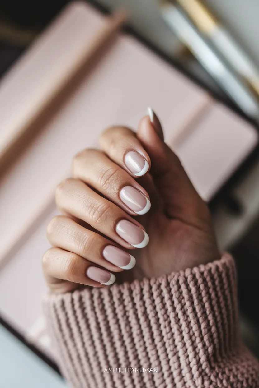 25 Cute Back to School Nail Ideas for a Stylish Semester 2 1. Classic French Tips