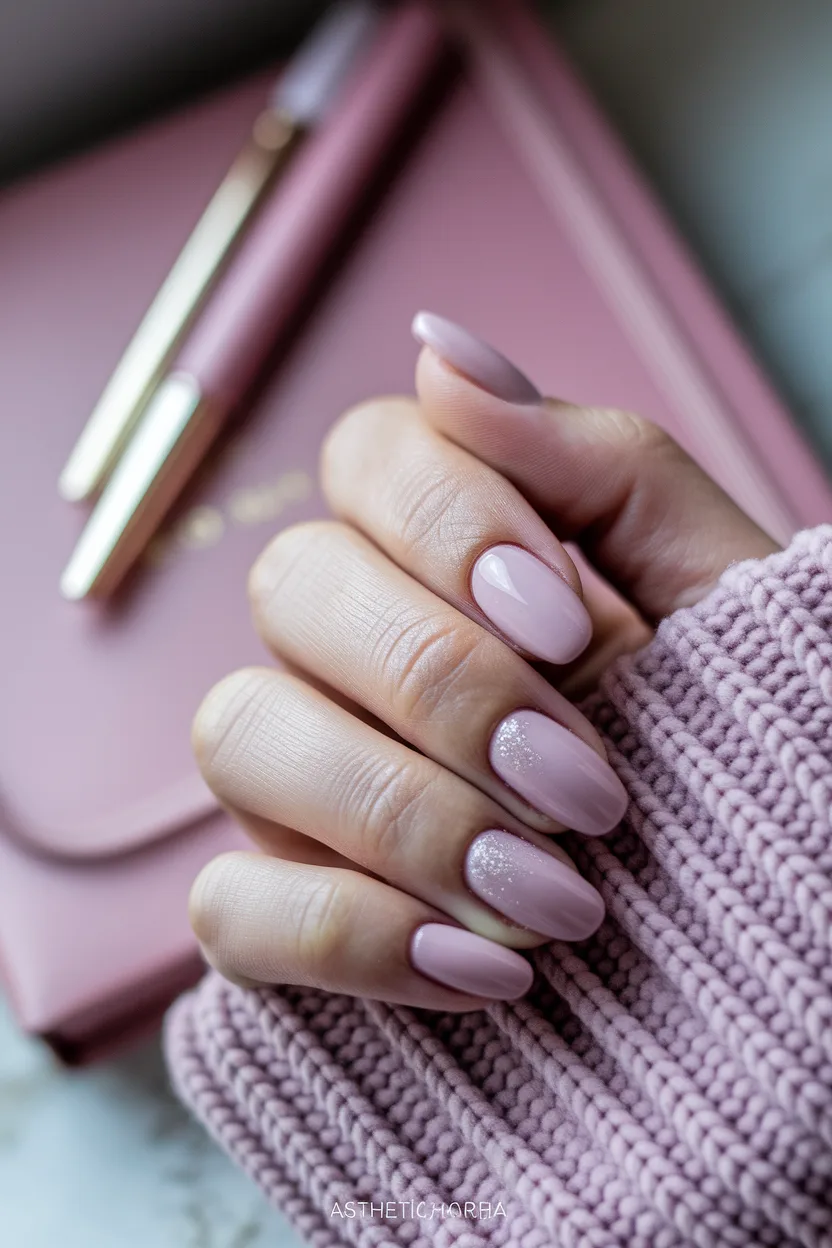 25 Cute Back to School Nail Ideas for a Stylish Semester 13 12. Glazed Donut Effect