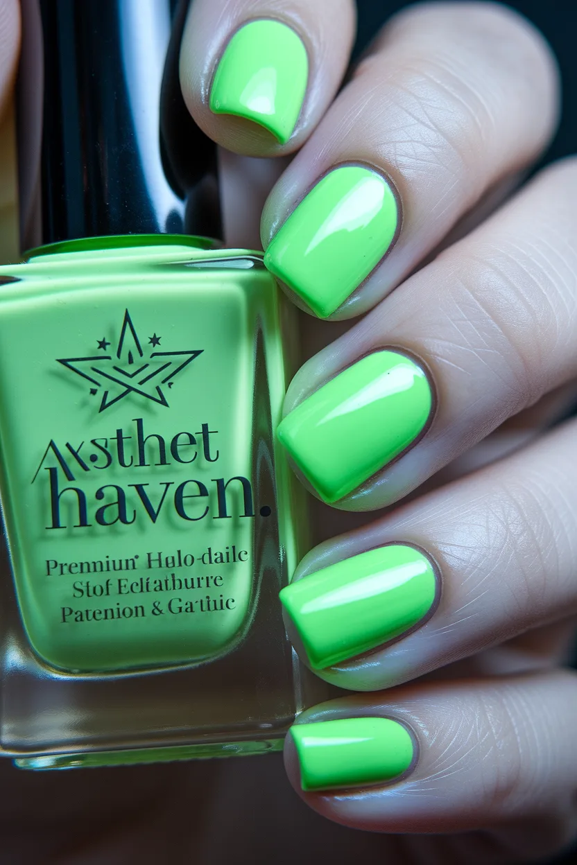 4. Neon Green Slime