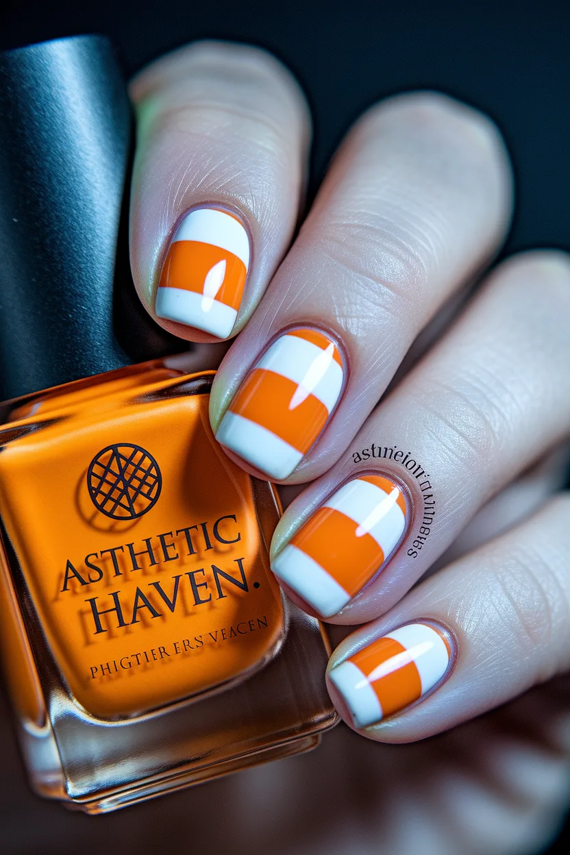 9. Candy Corn French