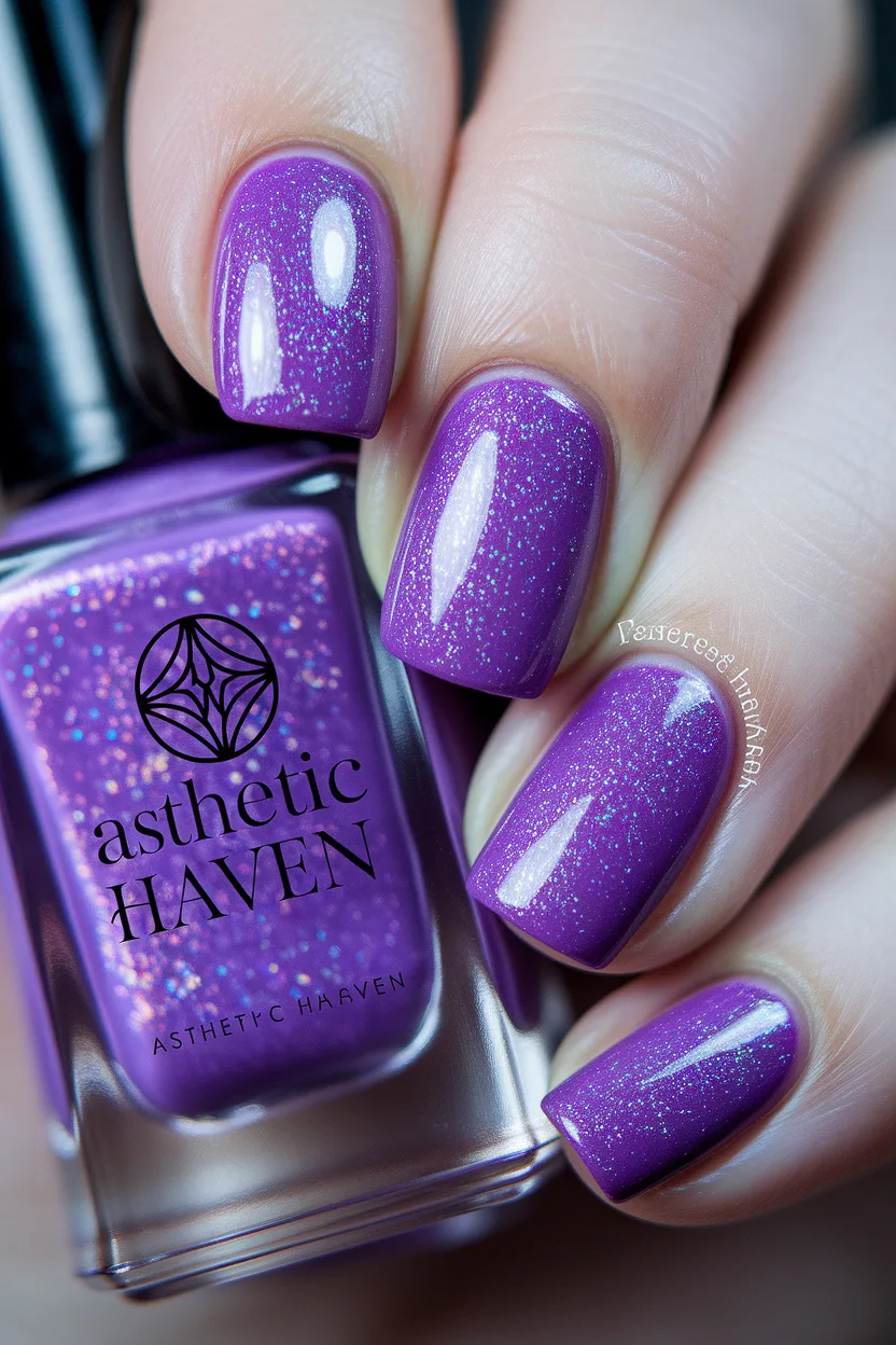18. Purple Potion Swirls