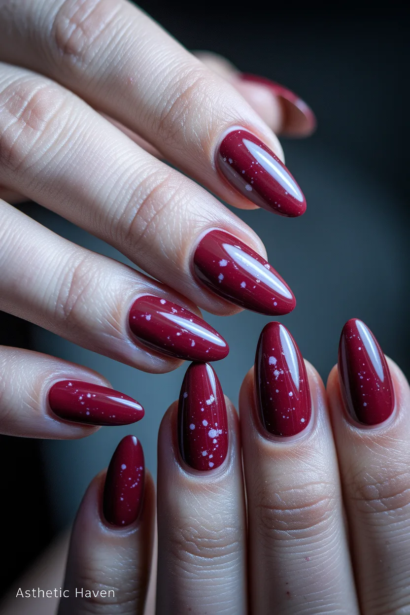 19. Blood Splatter Stilettos