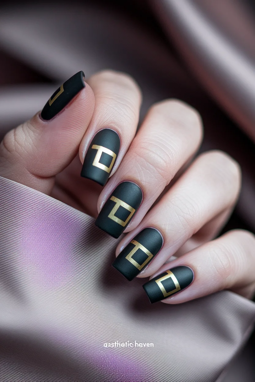 6. Soft Peach Glazed Donut Square Nails