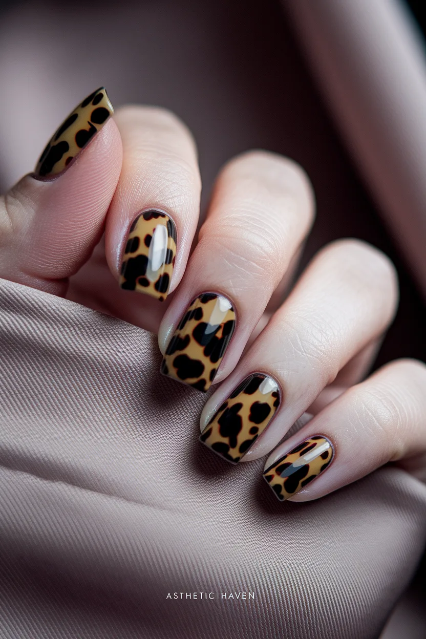8. Neon Yellow and Pink Ombre Square Tips
