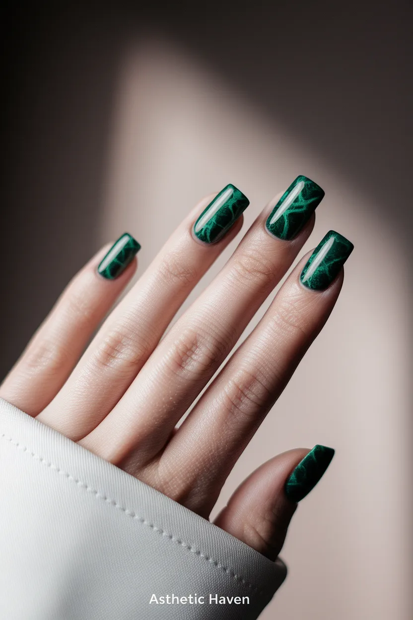 10. Clean Girl Barely-Pink Square Manicure